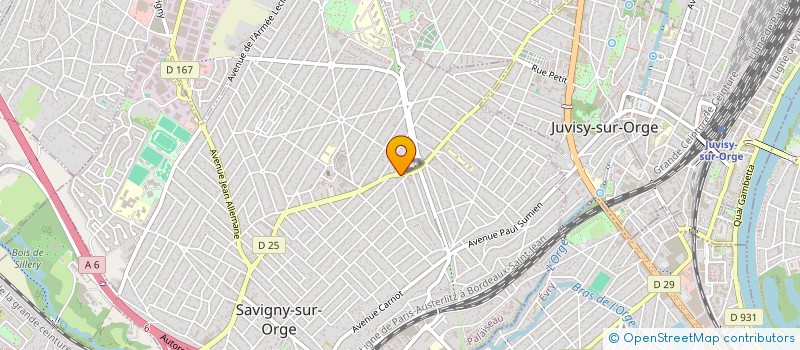 localisation de l'entreprise LAYNA INVEST IMMO  SAVIGNY-SUR-ORGE
