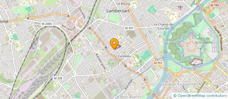 localisation de l'entreprise LAYON SHELTER à LAMBERSART