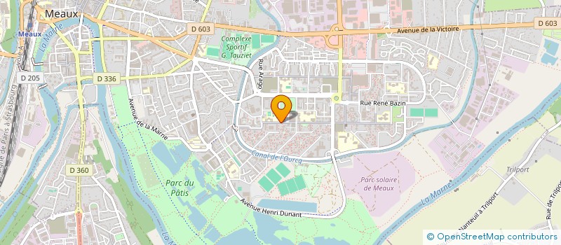 localisation de l'entreprise LAYOU à MEAUX