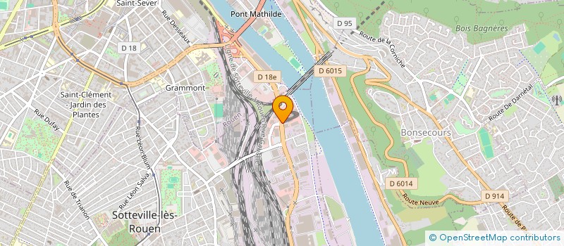 localisation de l'entreprise LAYOUT AGENCEMENTS ET CREATIONS à SOTTEVILLE-LES-ROUEN