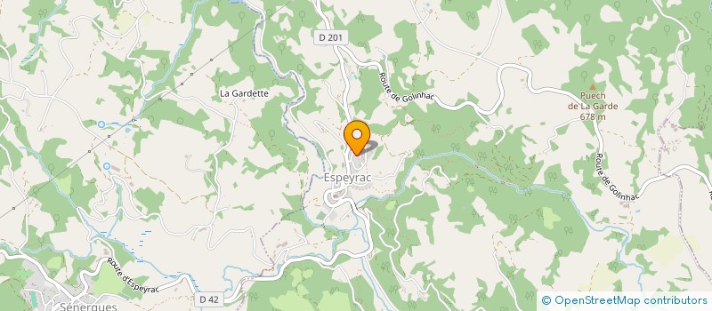 localisation de l'entreprise LAYRAC  ESPEYRAC