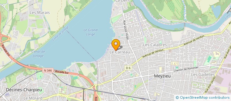 localisation de l'entreprise LAYUP  MEYZIEU