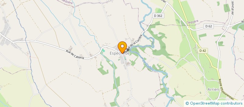 localisation de l'entreprise LAYUS IMMO  ESPECHEDE