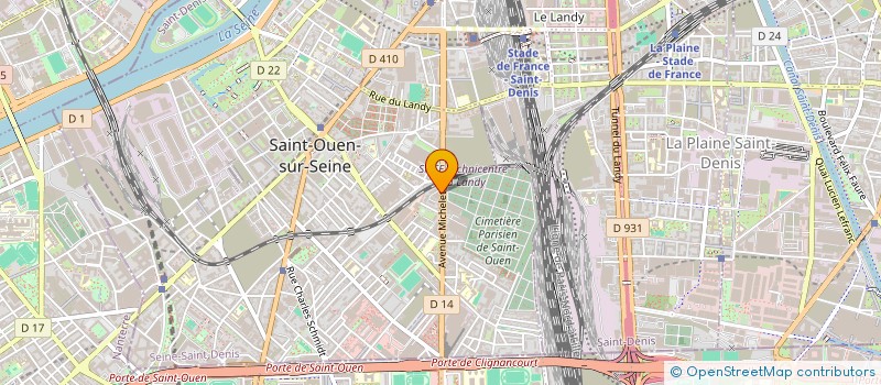 localisation de l'entreprise LAZ à SAINT-OUEN-SUR-SEINE