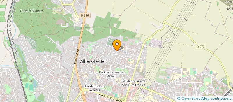 localisation de l'entreprise LAZ  VILLIERS-LE-BEL