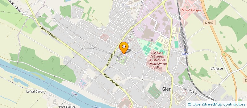 localisation de l'entreprise LAZ CAFE  GIEN