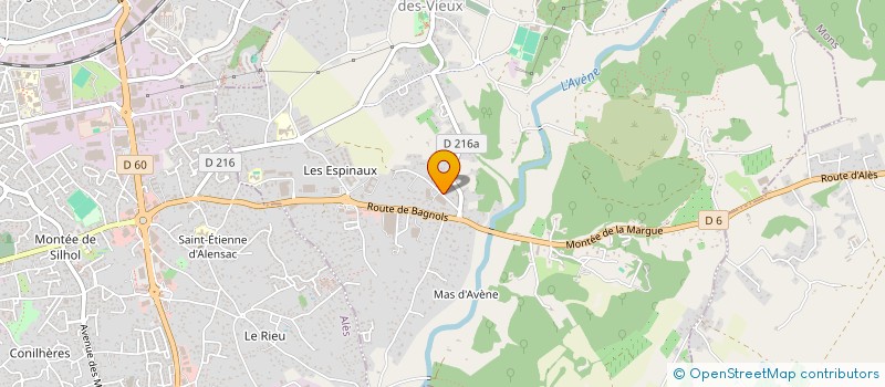 localisation de l'entreprise LAZ SCI  SAINT-PRIVAT-DES-VIEUX