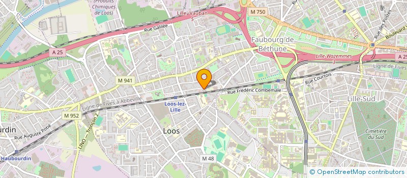 localisation de l'entreprise LAZA  LOOS