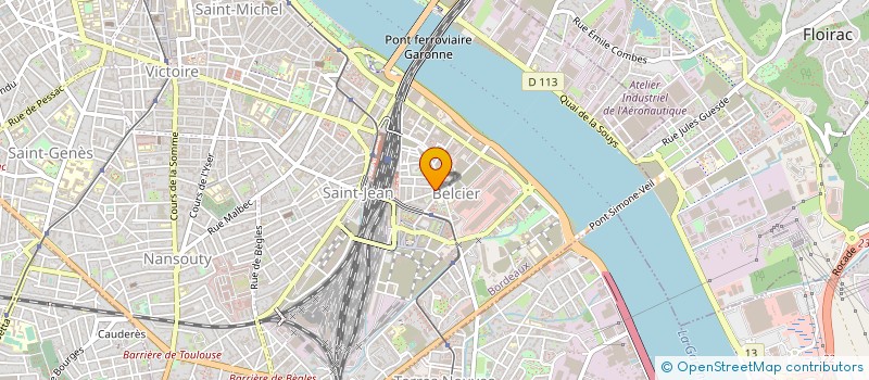 localisation de l'entreprise LAZA à BORDEAUX