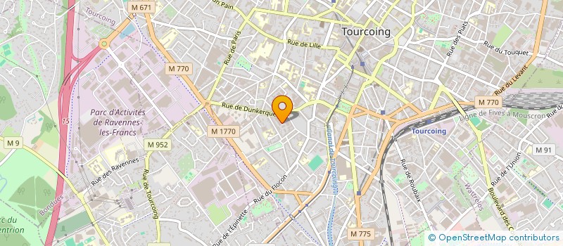 localisation de l'entreprise LAZA DISTRIB  LALLAING