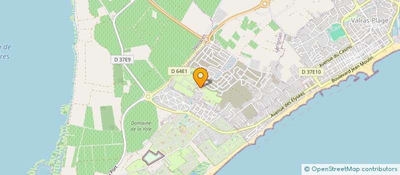 localisation de l'entreprise LAZAAR  SERIGNAN