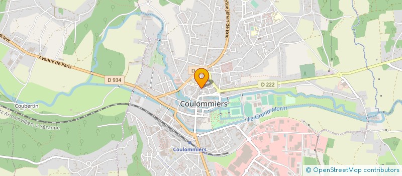 localisation de l'entreprise LAZALO à COULOMMIERS