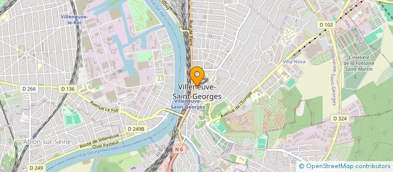 localisation de l'entreprise LAZAR  VILLENEUVE-SAINT-GEORGES