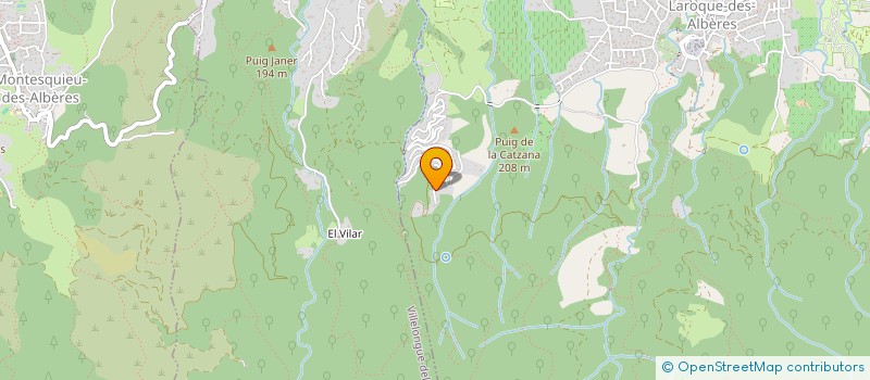 localisation de l'entreprise LAZAR  LAROQUE-DES-ALBERES