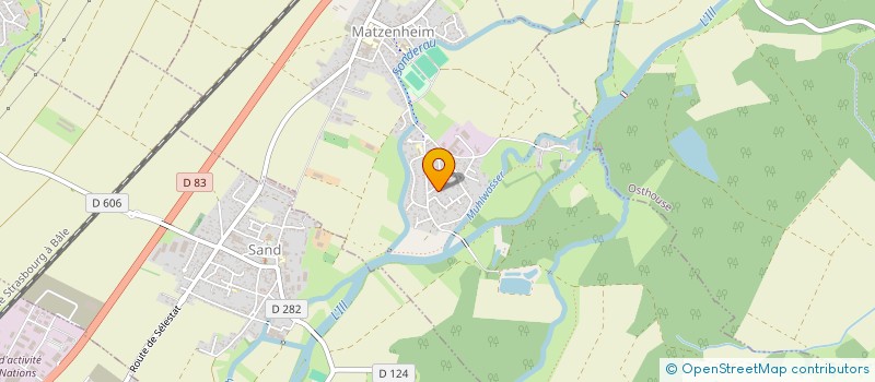 localisation de l'entreprise LAZAR RENOVATION  MATZENHEIM