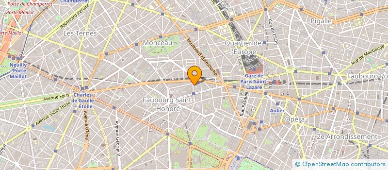 localisation de l'entreprise LAZARD PATRIMOINE ACTIONS  PARIS