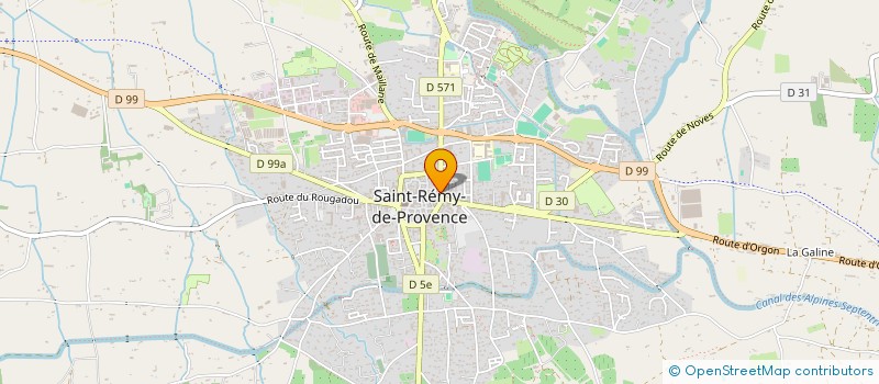 localisation de l'entreprise LAZARD-ROGNE à SAINT-REMY-DE-PROVENCE