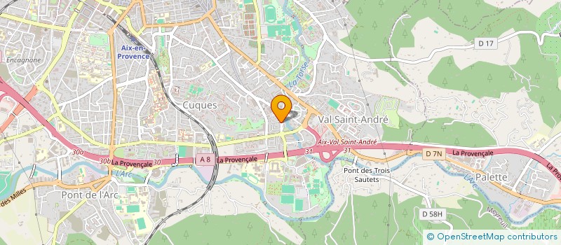 localisation de l'entreprise LAZARE ESSOR à AIX-EN-PROVENCE