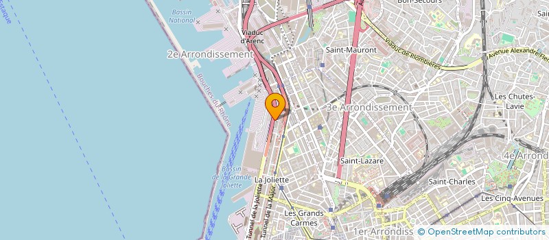 localisation de l'entreprise LAZARET à MARSEILLE