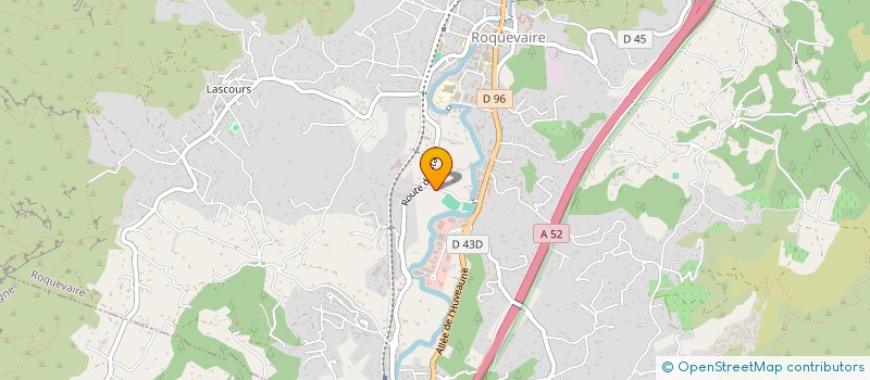 localisation de l'entreprise LAZARHUS  ROQUEVAIRE