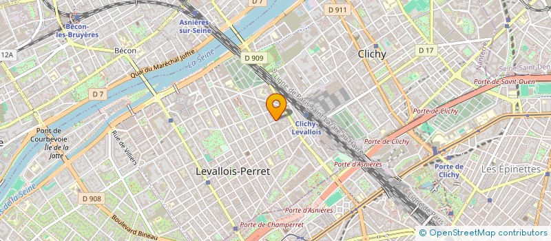 localisation de l'entreprise LAZARUS ADVISORY à LEVALLOIS-PERRET