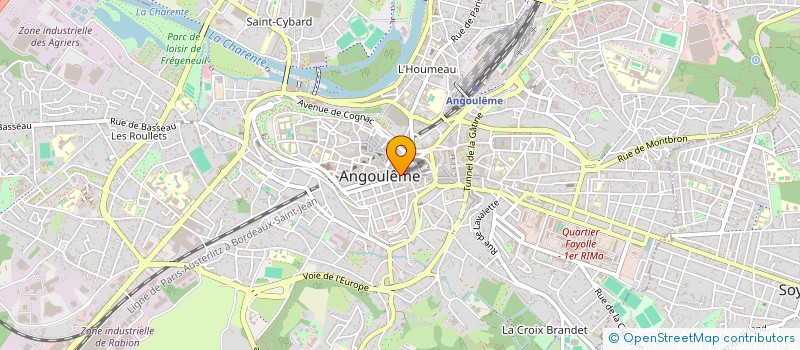 localisation de l'entreprise LAZEO MEDICAL ANGOULEME à ANGOULEME