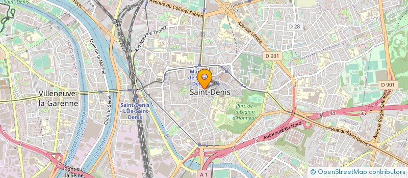 localisation de l'entreprise LAZER à SAINT-DENIS