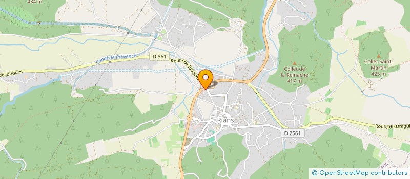 localisation de l'entreprise LAZER BARBER  RIANS