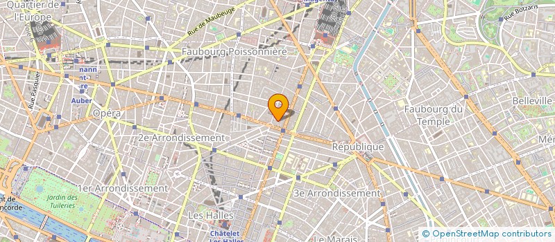 localisation de l'entreprise LAZER CUTS  PARIS