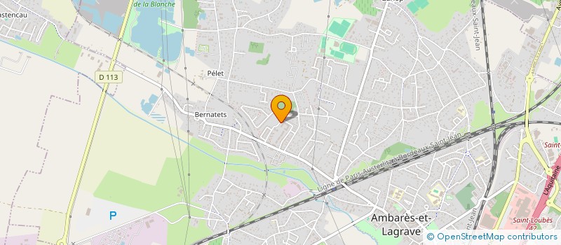 localisation de l'entreprise LAZER SECURITE AQUITAINE  AMBARES-ET-LAGRAVE