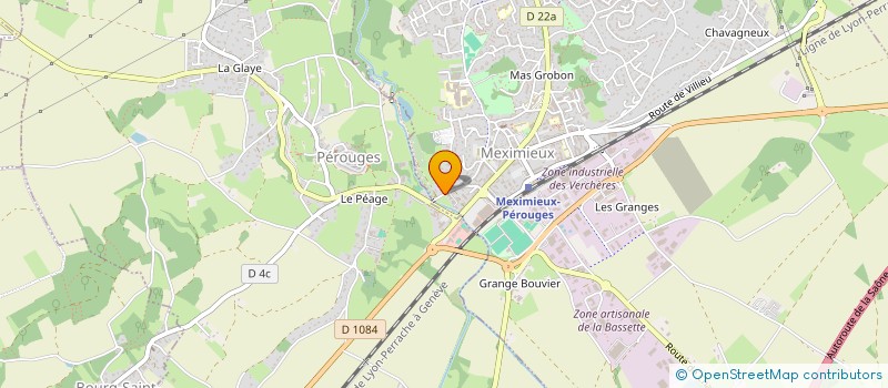 localisation de l'entreprise LAZIK  MEXIMIEUX