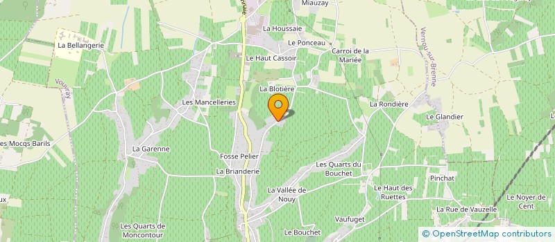 localisation de l'entreprise LAZIO PARTICIPATIONS  VOUVRAY