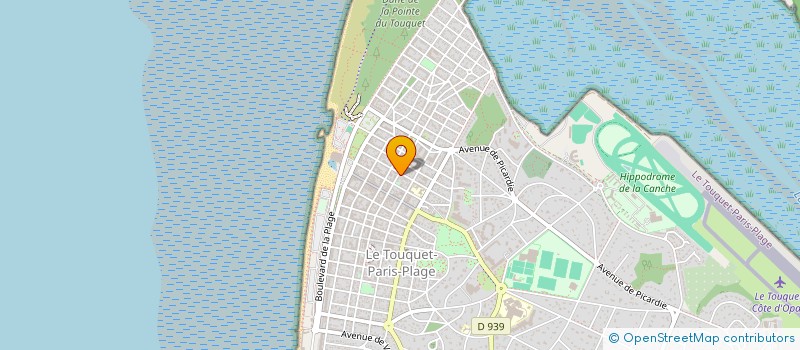 localisation de l'entreprise LAZIO SPIRIT  LE TOUQUET-PARIS-PLAGE