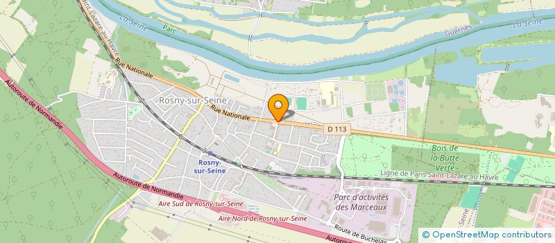 localisation de l'entreprise LAZIZ WISNIEWSKI  ROSNY-SUR-SEINE