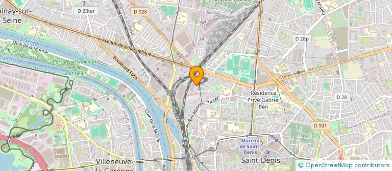 localisation de l'entreprise LAZIZA à SAINT-DENIS