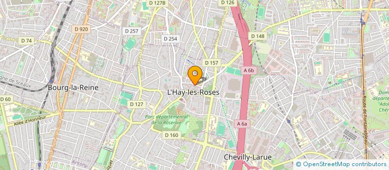 localisation de l'entreprise LAZIZA  L'HAY-LES-ROSES