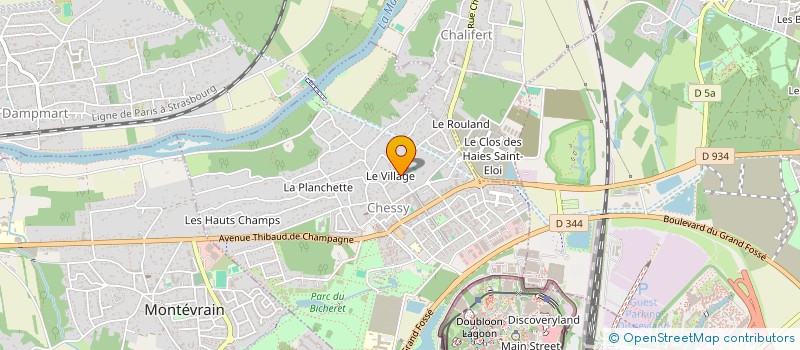 localisation de l'entreprise LAZMUDOU  CHESSY