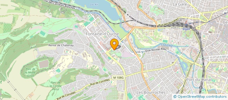 localisation de l'entreprise LAZO BTP 2121 à DIJON