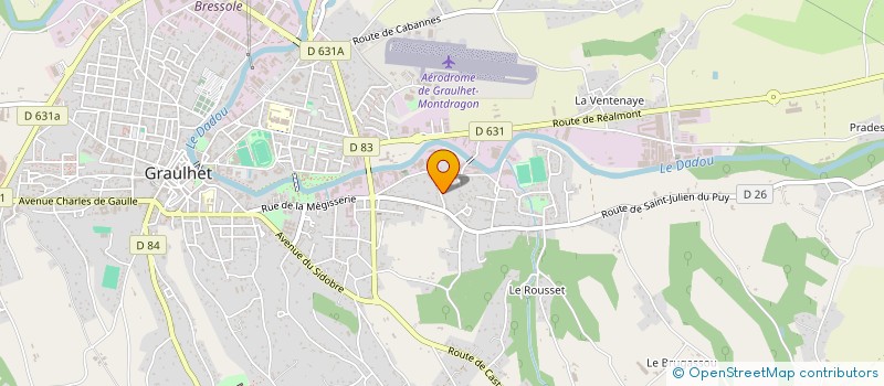 localisation de l'entreprise LAZRAK-SONMEZ IMMOBILIER  GRAULHET