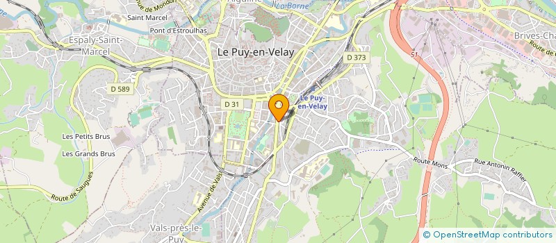 localisation de l'entreprise LAZTIMAR  LE PUY-EN-VELAY