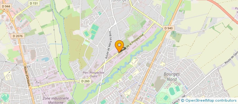 localisation de l'entreprise LAZURES  BOURGES