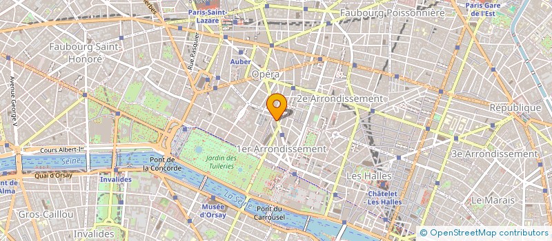 localisation de l'entreprise LAZURITOUR à PARIS