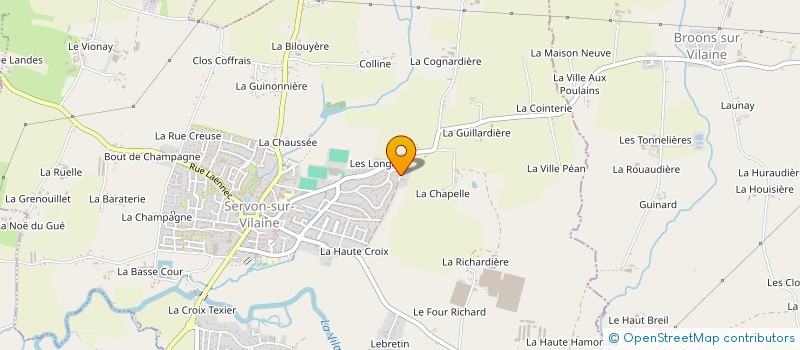 localisation de l'entreprise LAZY BUDDIES  SERVON-SUR-VILAINE