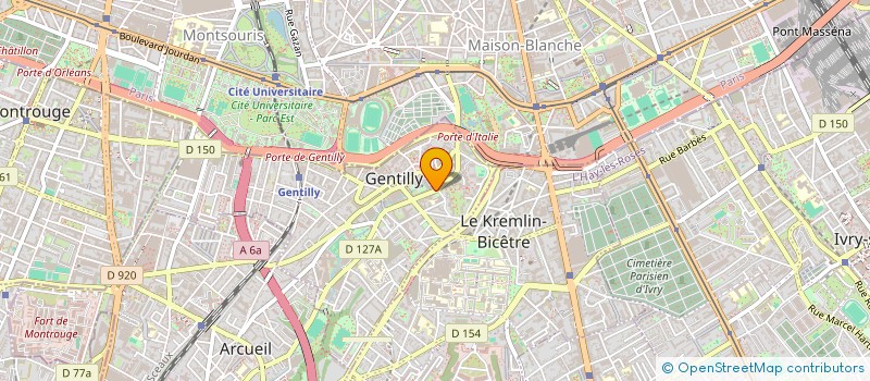 localisation de l'entreprise LAZY DOLL  GENTILLY