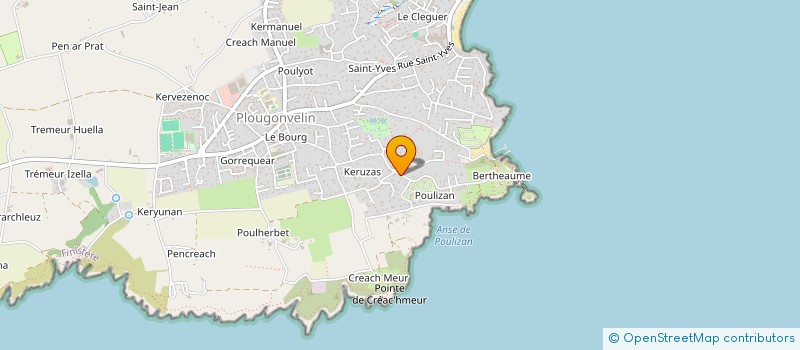 localisation de l'entreprise LAZY TECHNOLOGY  PLOUGONVELIN