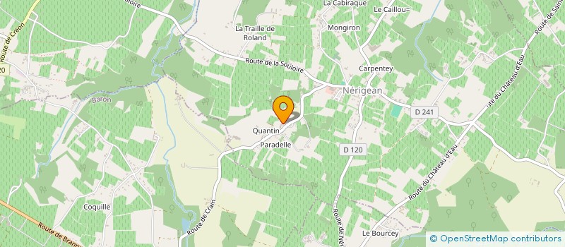 localisation de l'entreprise LAZZARINI  NERIGEAN