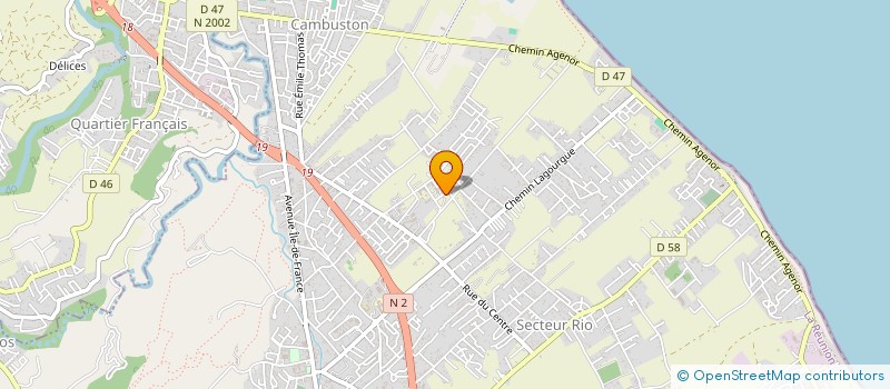 localisation de l'entreprise LAZZONE  SAINT-ANDRE