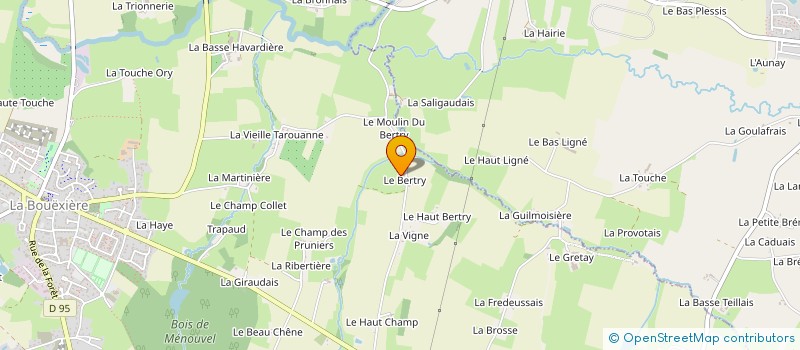 localisation de l'entreprise LB  LA BOUEXIERE