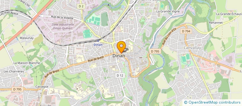 localisation de l'entreprise LB à DINAN