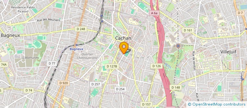 localisation de l'entreprise LB  CACHAN